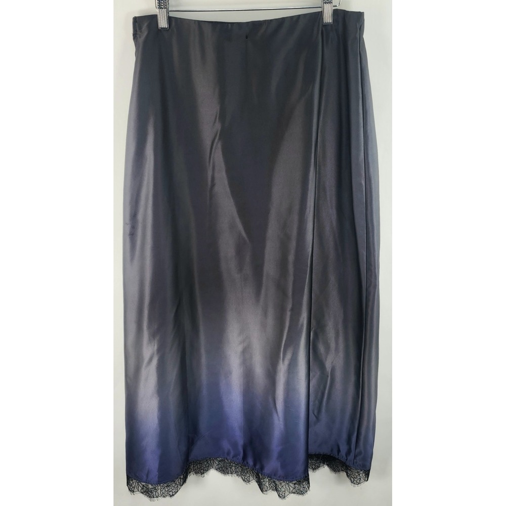 Hot Topic Studio Ghibli Spirited Away Midi Skirt Women's L Black Ombre Mall Goth - Picture 2 of 8
